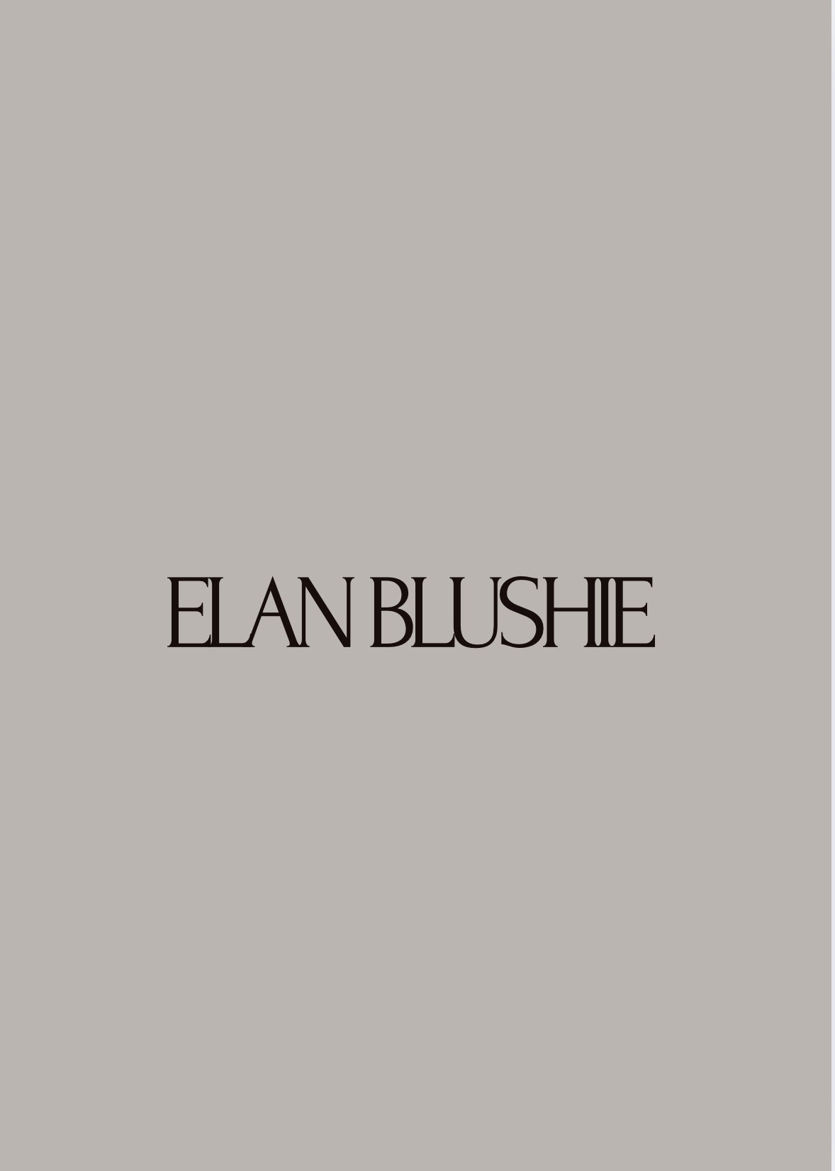 E L A N  B L U S H I E